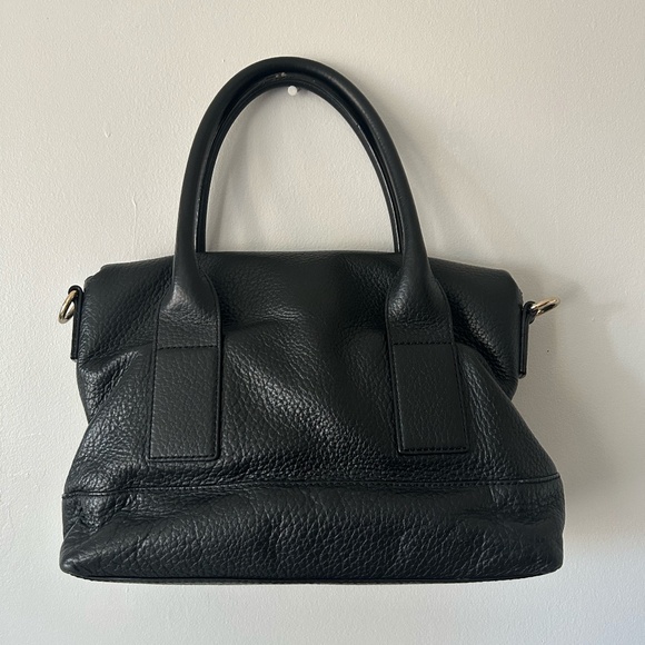 Kate Spade Black Leather Satchel - Picture 3 of 11